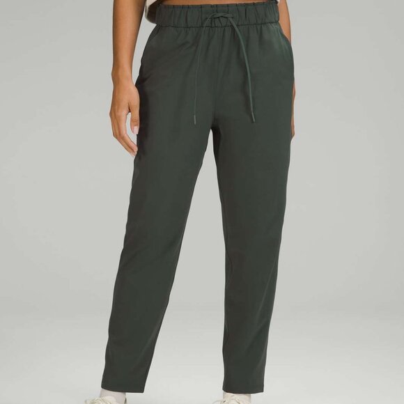 Lulelemon Stretch Dark Grey High-Rise Pant 7/8 Length Women's size 6 - Picture 1 of 6